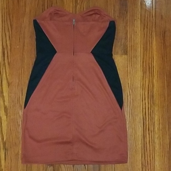 Lush Color Block Bodycon Dress - M - Picture 2 of 3